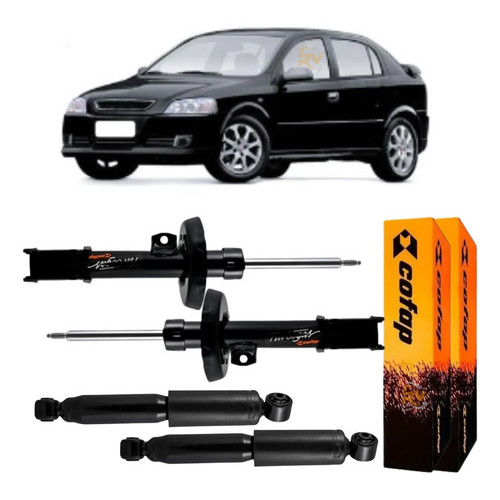 Kit Amortecedor Dianteiro Traseiro Astra 1998 Ate 2011 Cofap
