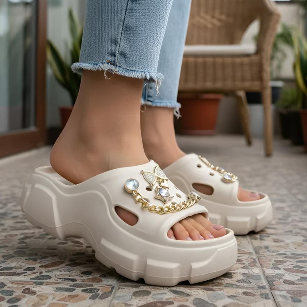 Chinelo Babuche Sandália Plataforma Confortável leve Anatômico