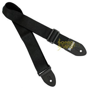 Correia Violão Guitarra Baixo Basso Náilon Preto NY01 Mod.Novo
