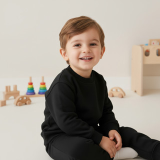 Conjunto de Inverno Infantil Bebê Blusa e Calça Moletom 0 à 4 anos em Oferta na Shopee