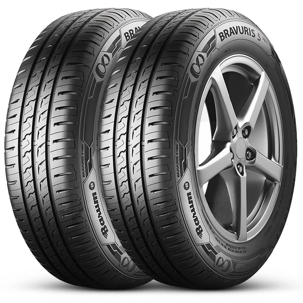 Kit 2 Pneu Aro 16 185/55R16 Barum By Continental Bravuris em Oferta na Shopee