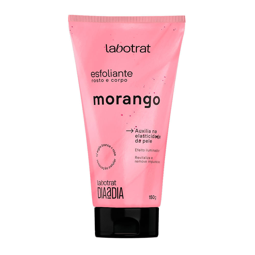 Esfoliante Labotrat Rosto e Corpo Morango 150g em Oferta na Shopee