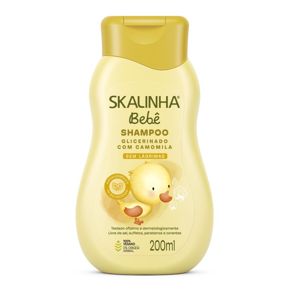 Shampoo Skalinha Bebê Camomila 200ml