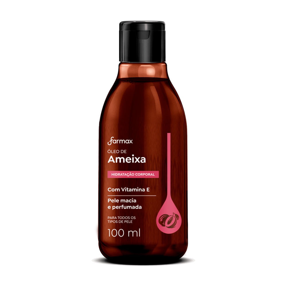 Óleo Corporal Farmax Ameixa 100ml em Oferta na Shopee