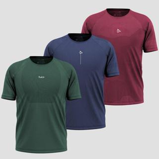 Kit 3 Camisetas Apex Sem costura Alpha Co em Oferta na Shopee
