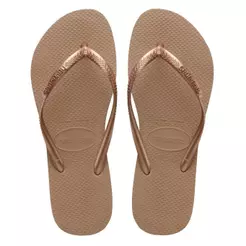 Chinelo Havaianas Slim Rose Gold