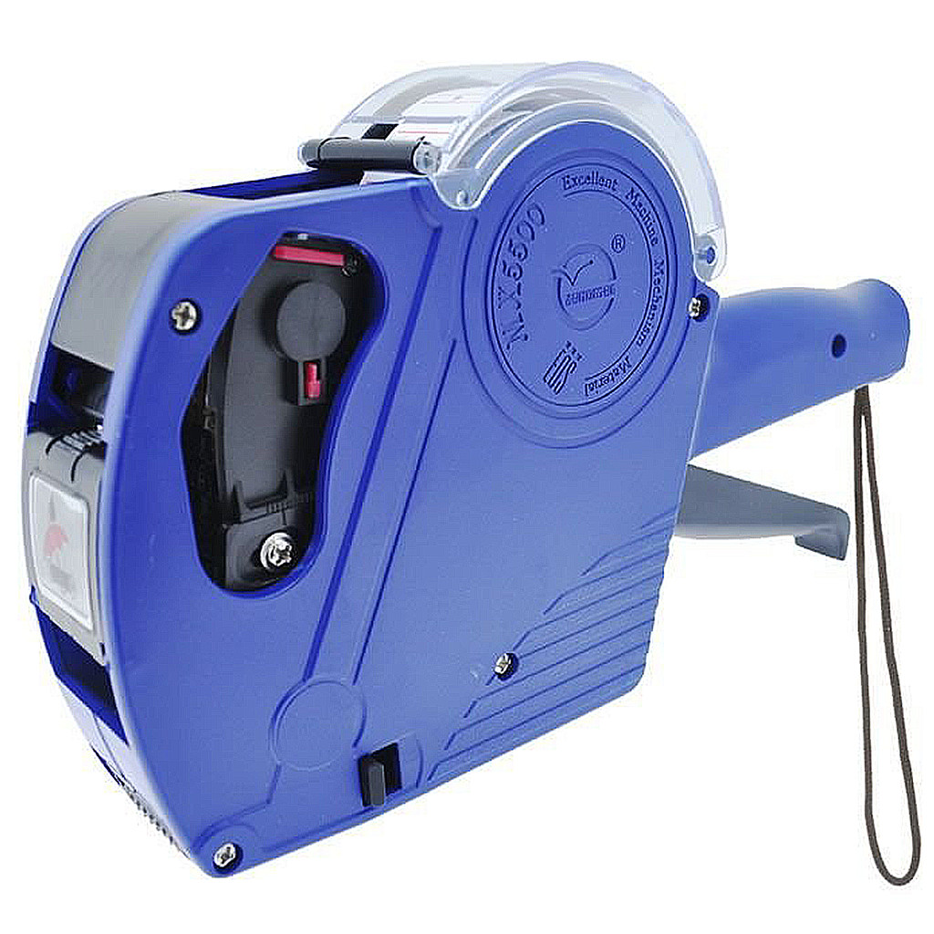 Etiquetadora Mx5500 Eos 8 Digitos Tinteiro E Etiqueta C Azul em Oferta na Shopee
