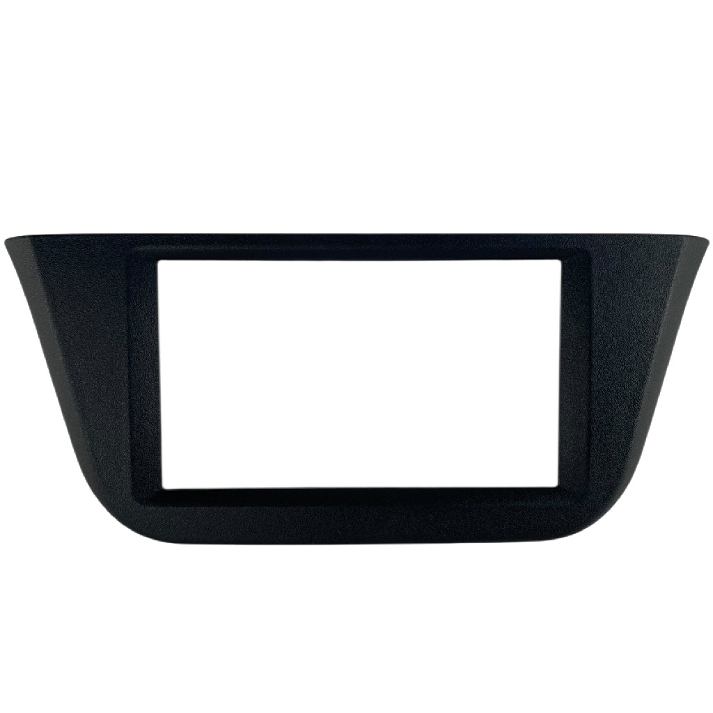 Moldura Painel Multimidia 7 Polegadas Iveco Daily 2021/2025 Preto Fosco