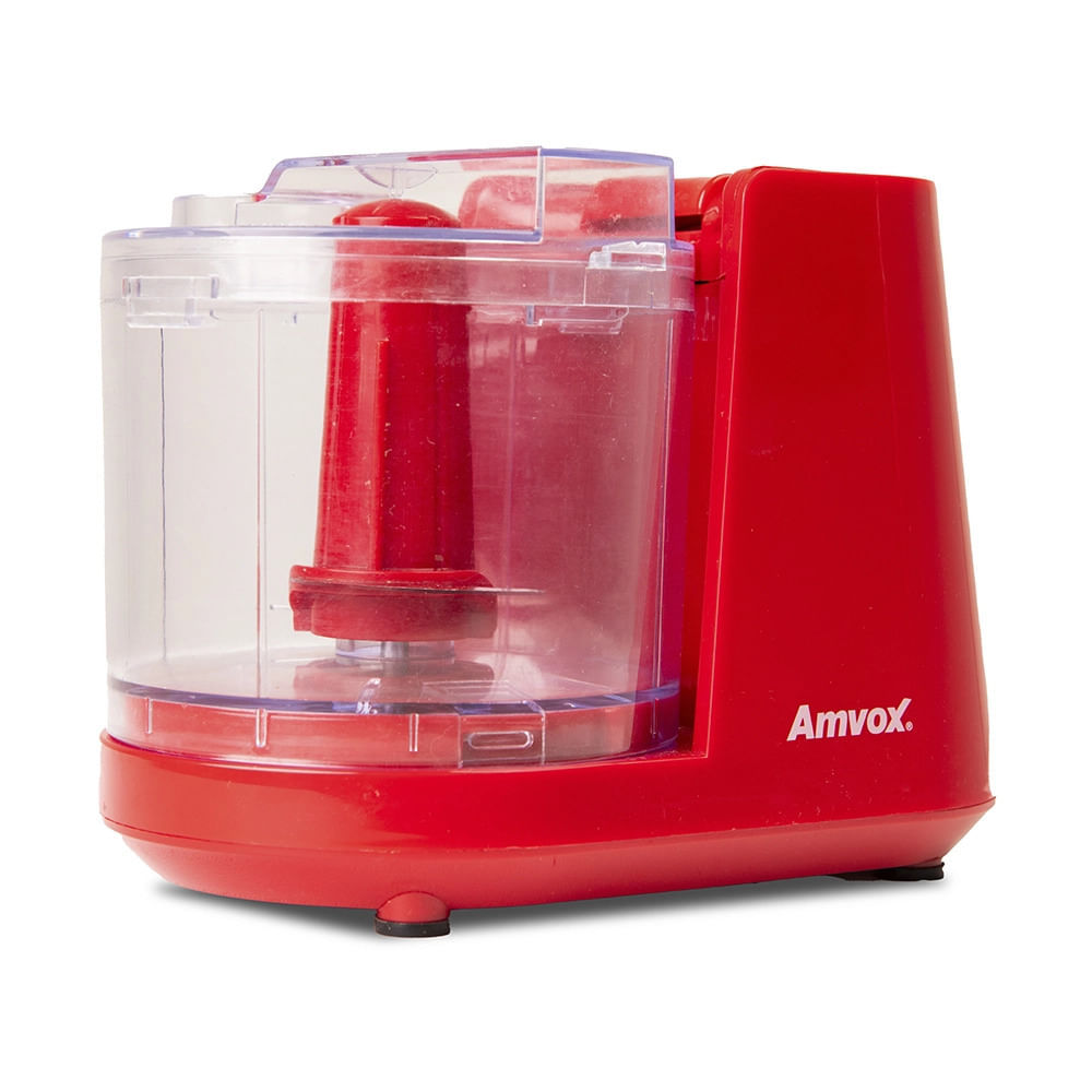 Mini Processador Amvox APR1001 Vermelho - 220V em Oferta na Shopee