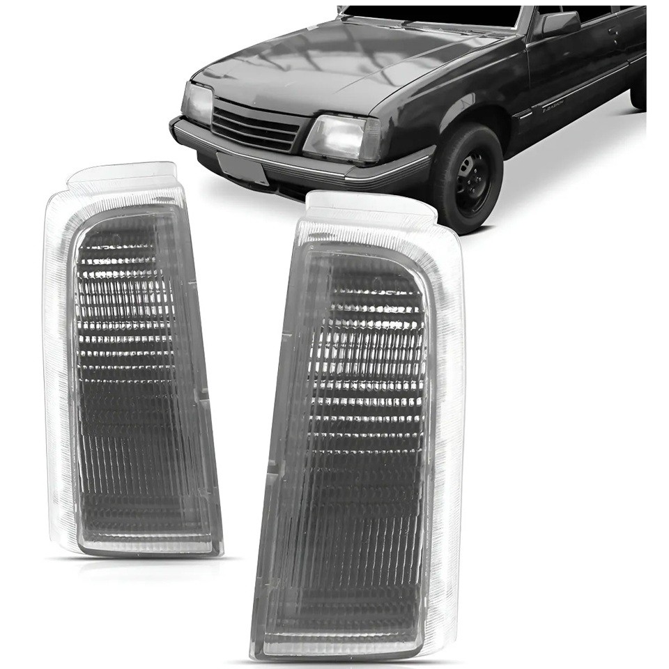 Lanterna Dianteira Seta Pisca Monza 1982 1983 1984 1985 1986 1987 Cristal