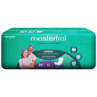 Absorvente para Incontinência Masterfral Unissex Tamanho Único 20 Unidades em Oferta na Shopee