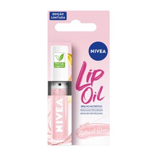 Lip Oil Labial Natural Glow Nivea 5,5ml em Oferta na Shopee