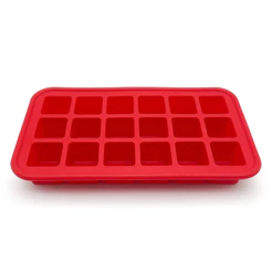 Forma de Gelo de Silicone Para 18 Cubos Mozcada