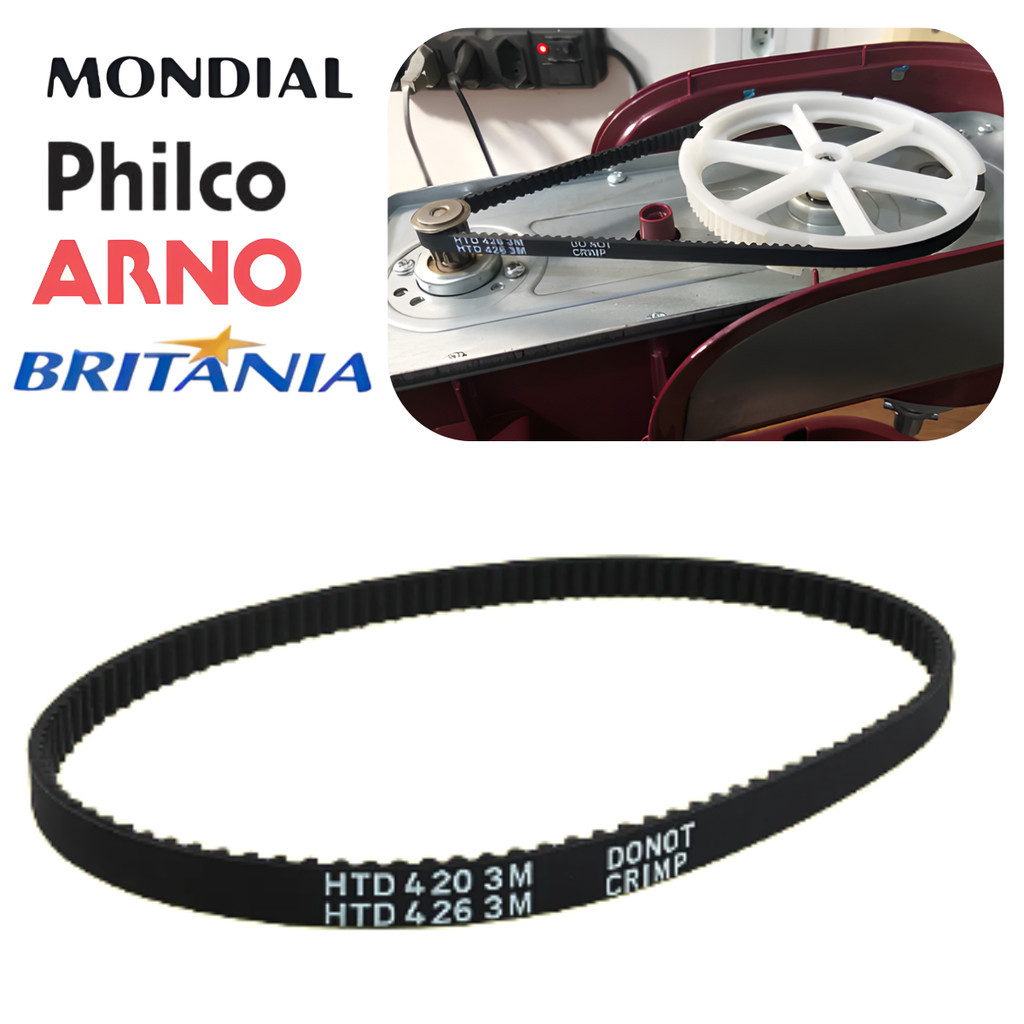 Imagem Correia Batedeira Borracha Planetaria Cozinha