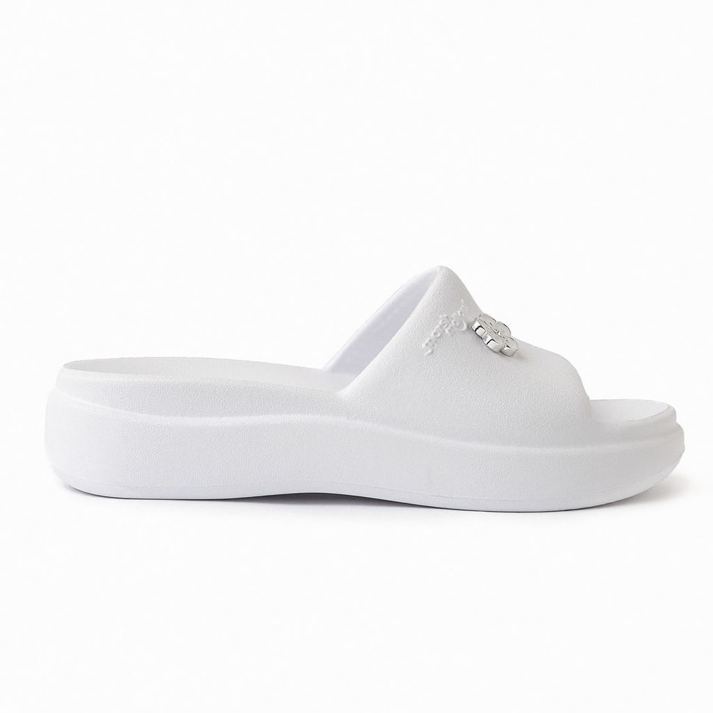 Tamanco Marshmallow Smurfs Branco em Oferta na Shopee