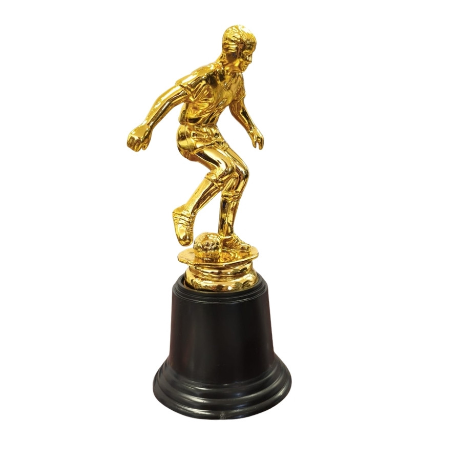 Enfeite Decorativo de Futebol - Jogador Ouro - 7x16cm - 1 unidade - Rizzo — imagem 2 de 2