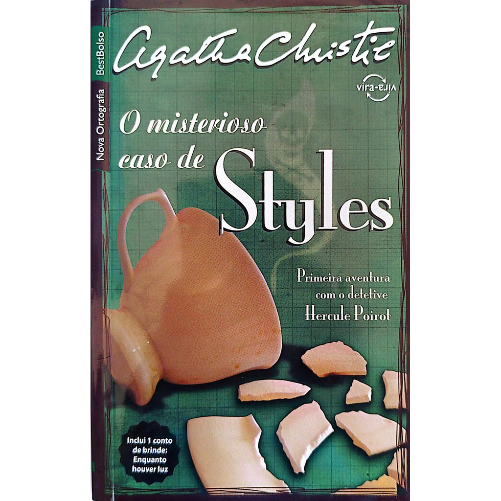 Livro O Misterioso Caso De Styles/o  - Christie, Agatha