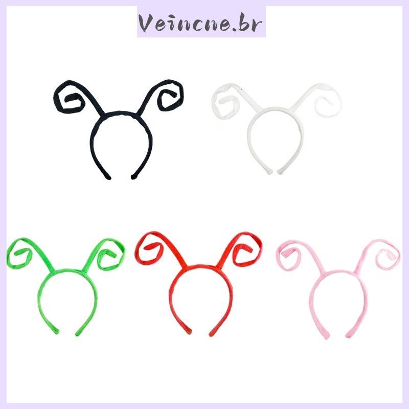 VEI Borboleta Antena Tiara Halloween Formiga Fantasia Festa