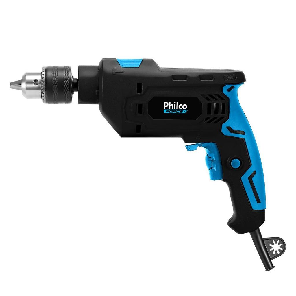 Furadeira Philco Force 3000 RPM Mandril 13mm 850W PFU04 em Oferta na Shopee