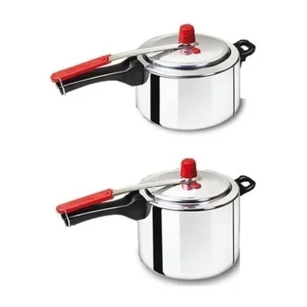Kit Panelas de Pressão Globo com Agilidade e Segurança - 3,0L e 4,5L