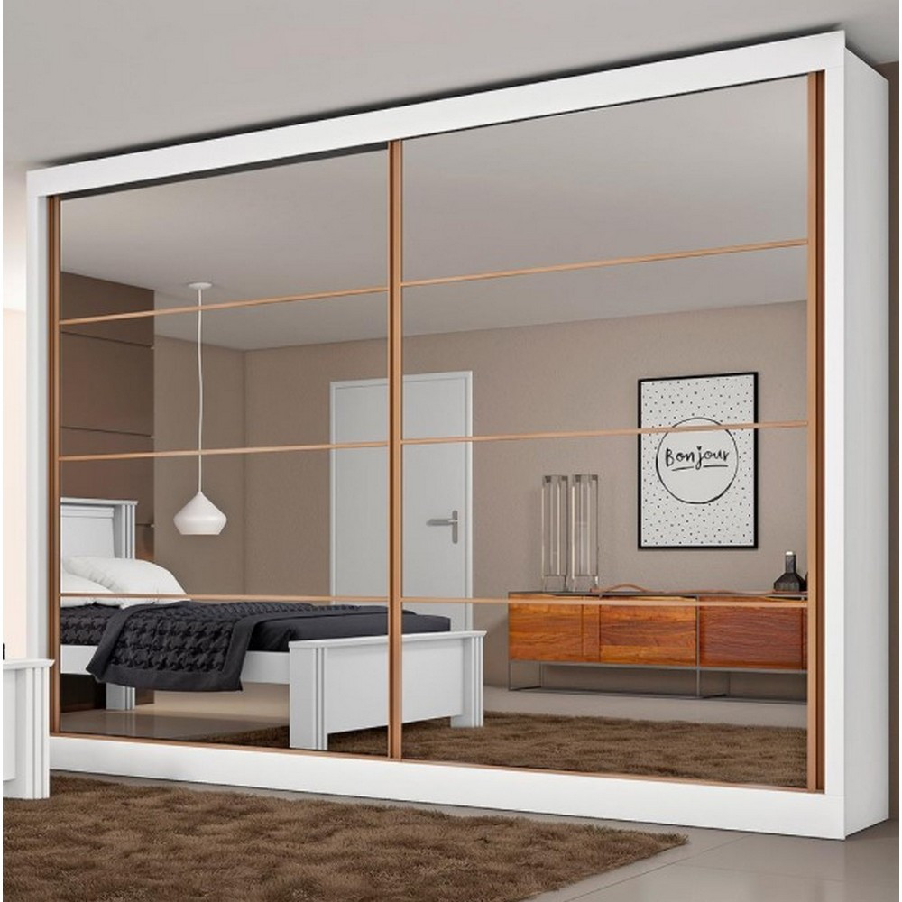 Guarda-Roupa Made Marcs Sevilha com 2 Portas, 6 Gavetas
