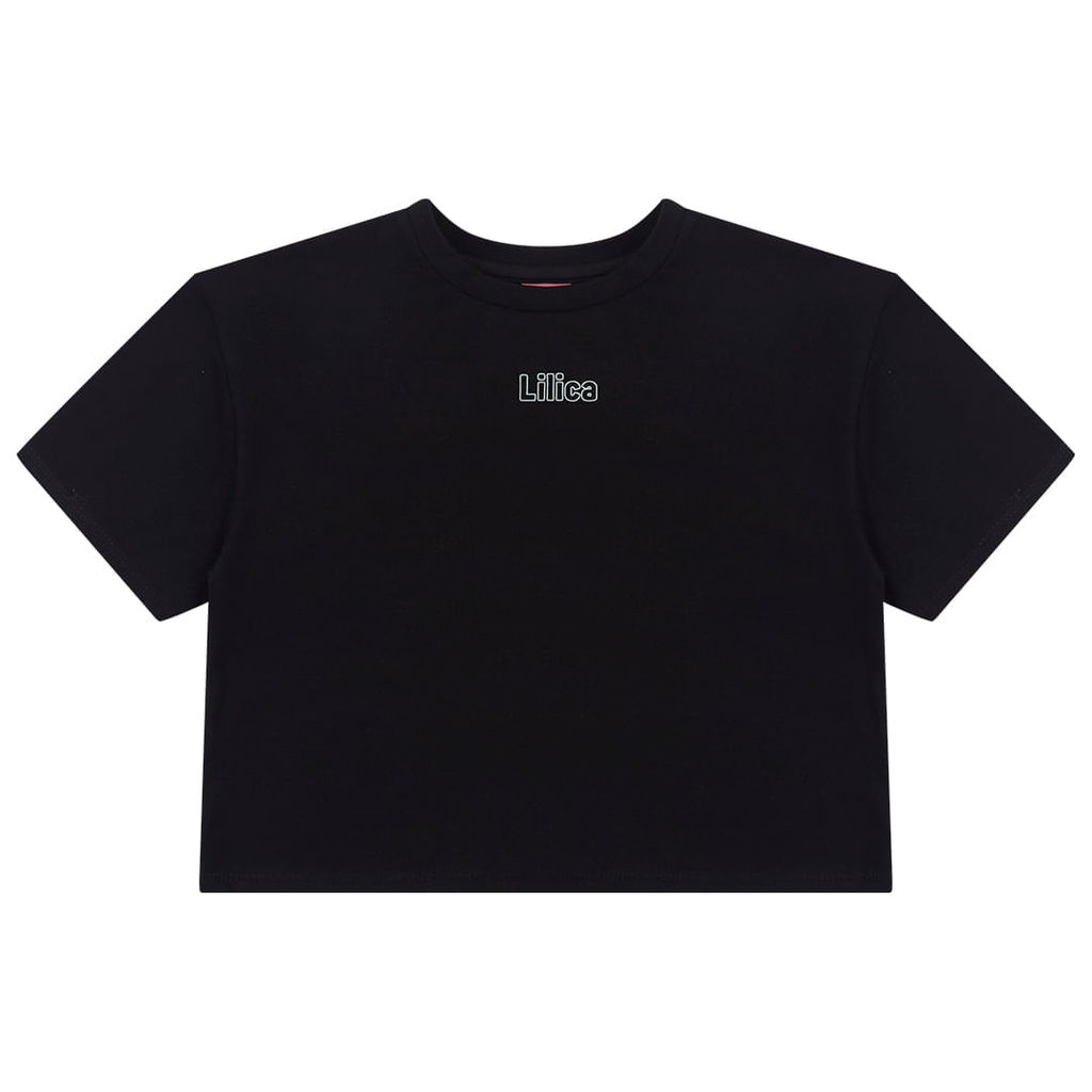 Blusa Cropped Infantil Feminino Lilica Ripilica
