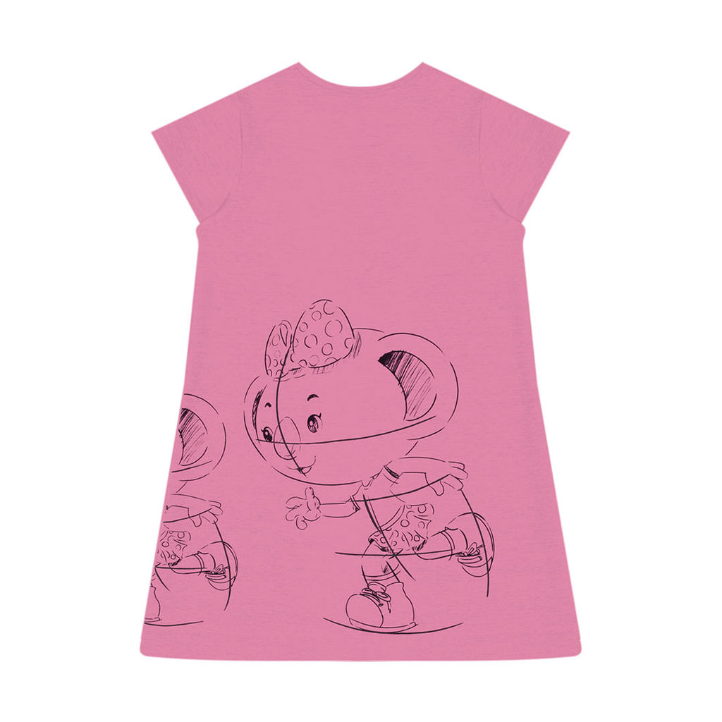 Vestido Curto Infantil Feminino Lilica Ripilica