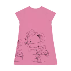 Vestido Curto Infantil Feminino Lilica Ripilica