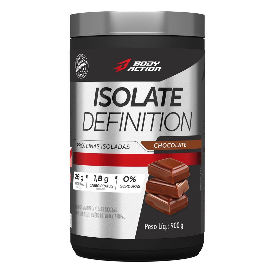 Whey Protein Isolate Definition Body Action Chocolate 900g