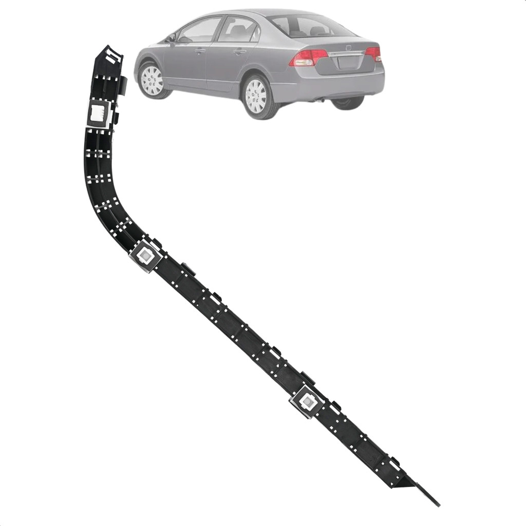 Guia Suporte Para-Choque Traseiro Esquerdo New Civic 2007 2008 2009 2010 2011
