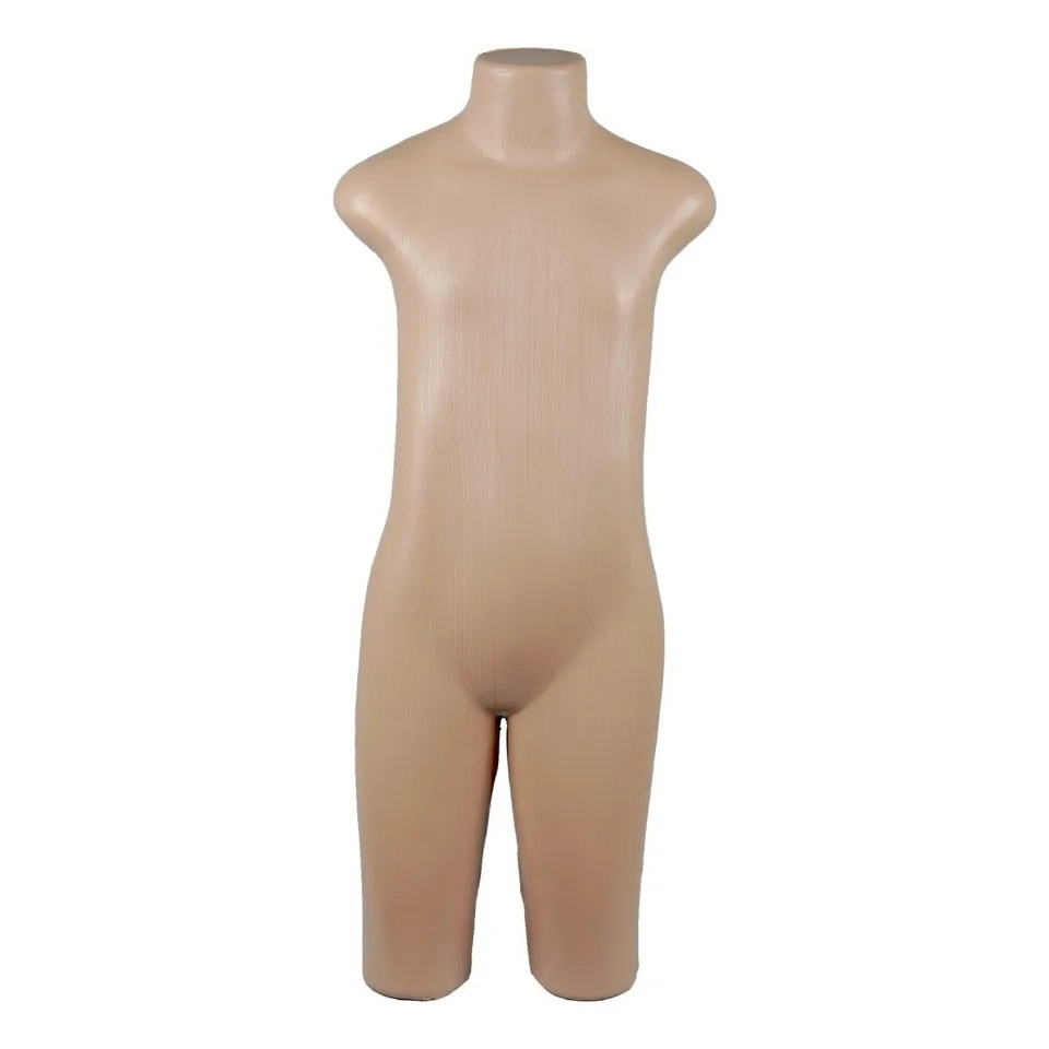 Busto Infantil 8 Anos Em Plástico Manequim Para Loja Vitrine