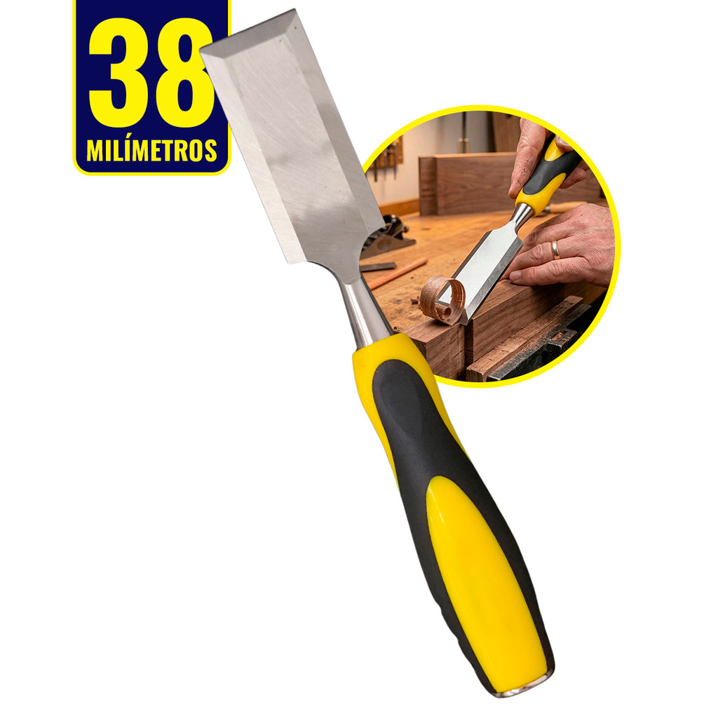 Formão 38mm Ideal Para Entalhar Madeira Marceneiro