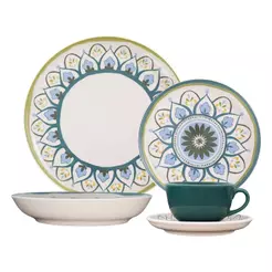 Aparelho de Jantar 20 peças Oxford Flat Nisa
