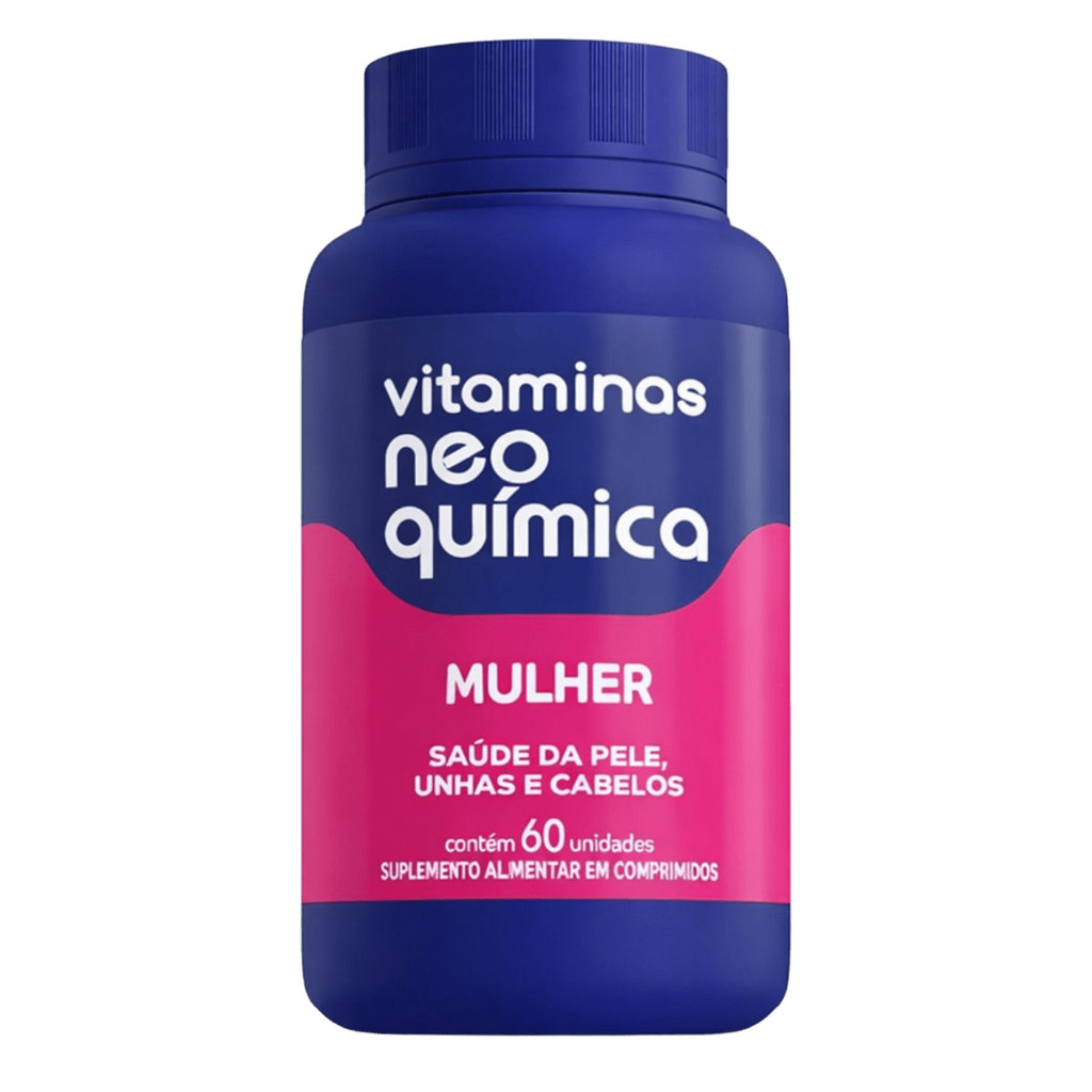 Vitaminas A-Z Mulher Neo Química 60 Comprimidos em Oferta na Shopee