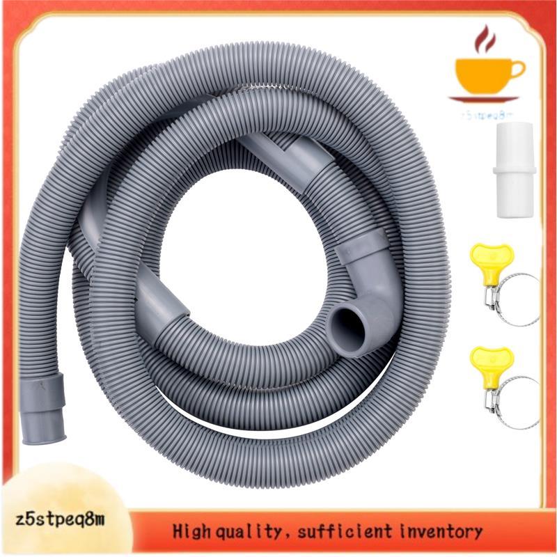 Máquina De Lavar Mangueira Dreno 2.5M Extensão Da De Drenagem Para Máquinas Louça Secadores