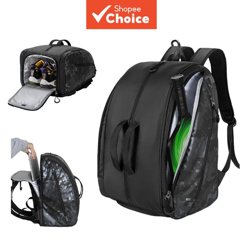 Mochila Pickleball – Compartimento Para Laptop À Prova D'água De Grande Capacidade De 15.6 Polegadas , Bolsa De Armazena
