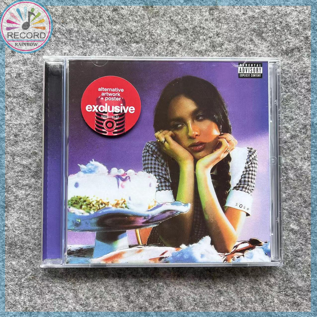 Olivia Rodrigo SOUR Target Exclusive Alternative Artwork + Poster CD Original Brand New Album [Lacrado] LXST
