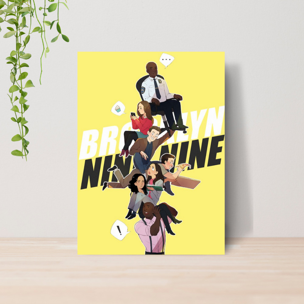 Quadro Decorativo Brooklyn Nine Nine Série 01 | Placa 20x28
