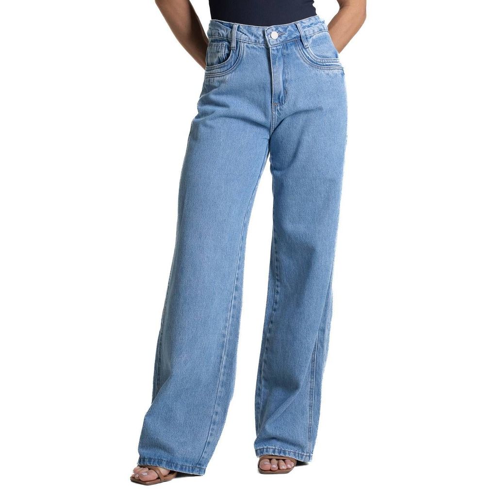 Calça Jeans Sawary Wide Leg - 282427