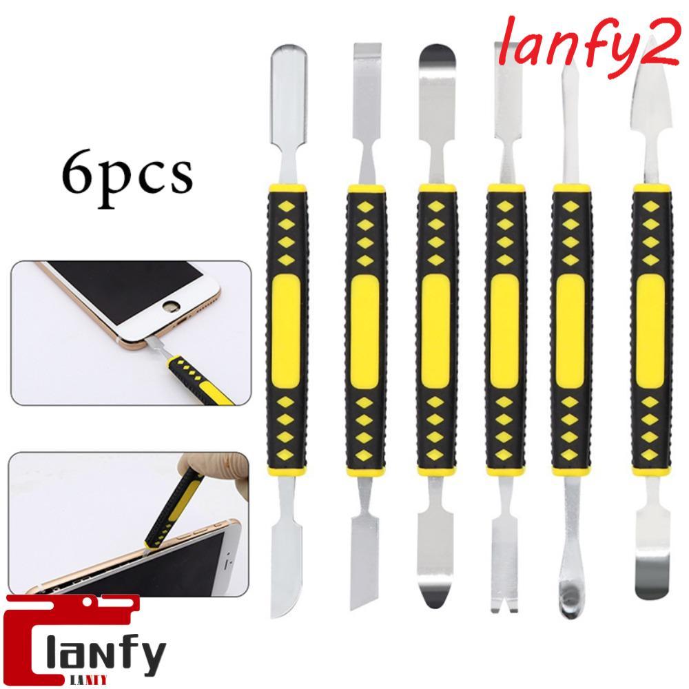 LANFY Metal Corvo-bar Kit De Ferramentas De Reparo Spudger Conjunto Curioso Cortador Alavanca Ferramenta De Abertura Rep
