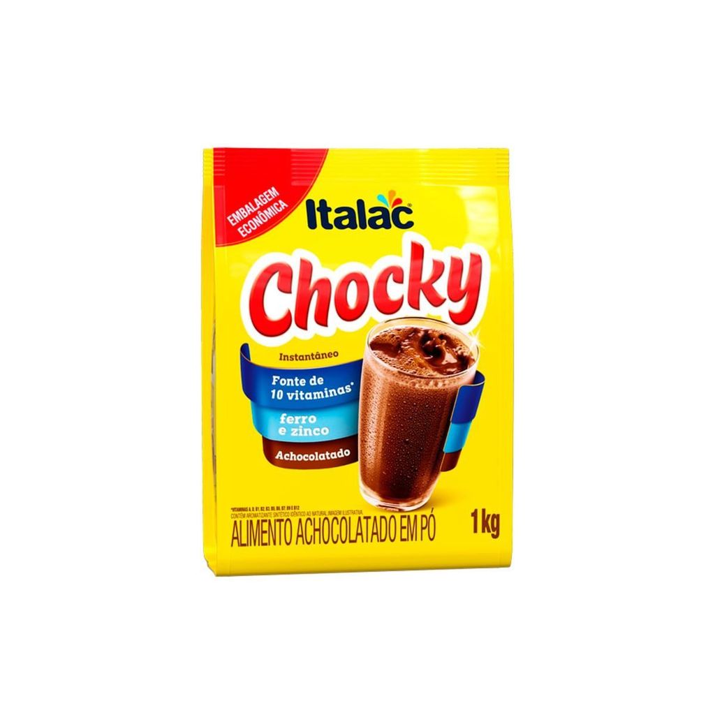 Achocolatado em Pó Chocky - 400g Chocolate - Italac