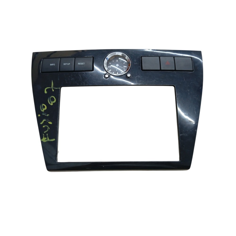 MOLDURA CENTRAL PAINEL MULTIMÍDIA RELÓGIO FORD FUSION 06/10