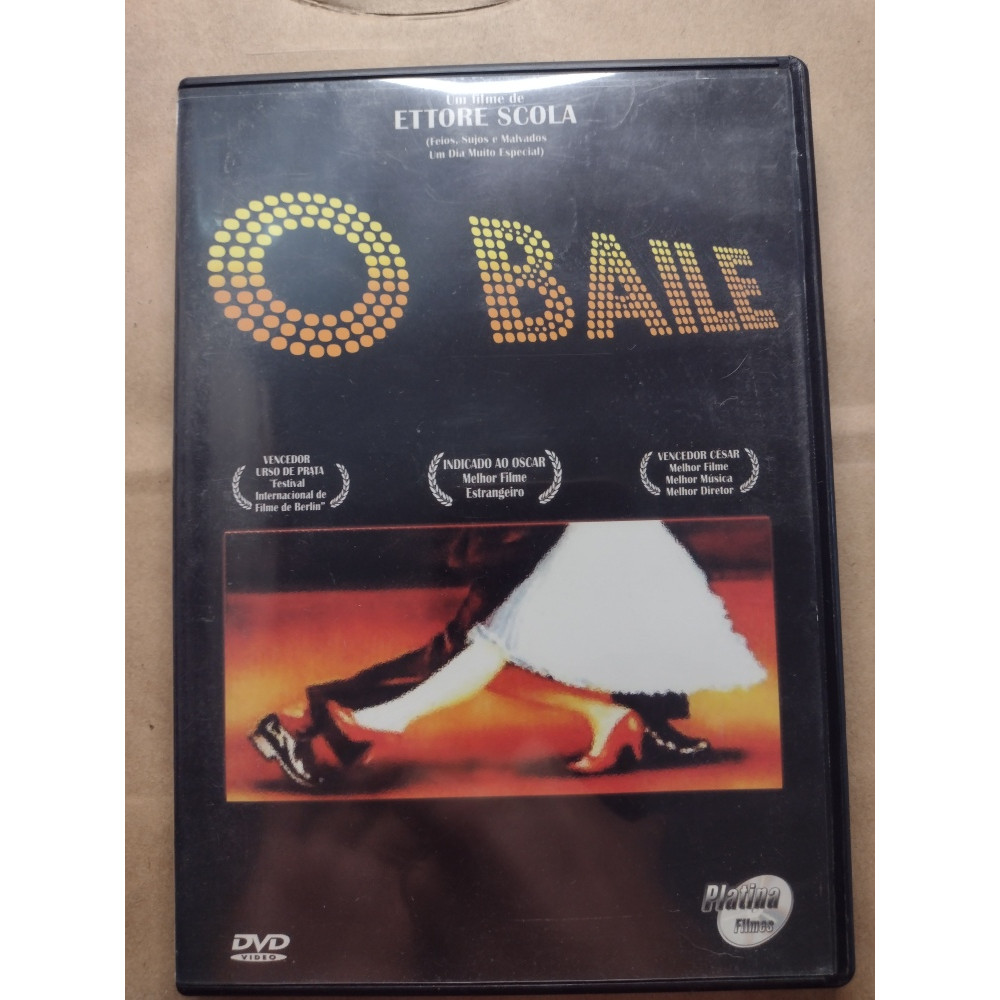 DVD Filme O Baile 1983 ettore Scola