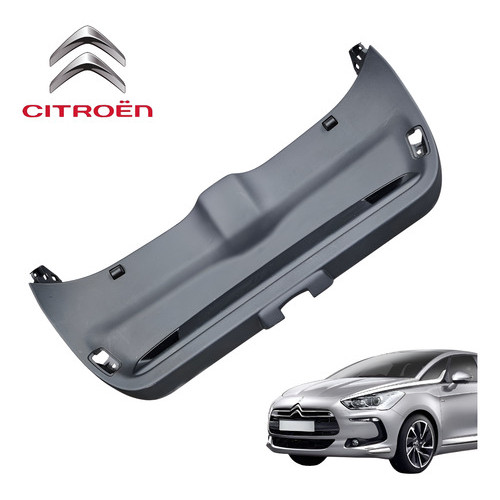 Tampão Forro Tampa Traseira Citroën Ds5 1.6 Thp 2013 A 2016 Preto