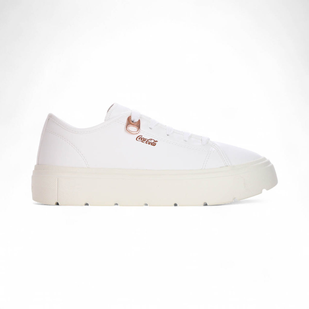 Tênis Coca Cola Harmony Class Town Branco - Feminino