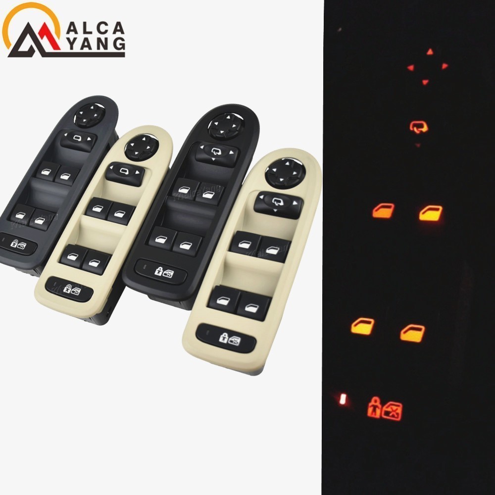 96644915 Para Peugeot 308/508/C5 5 Portas Hatchback Wagon Interruptor De Janela Mestre 2008-2013 30170396 98054508ZD Zd 