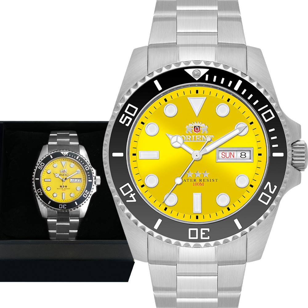 Relógio Orient Masculino Automático Mecânico Submariner