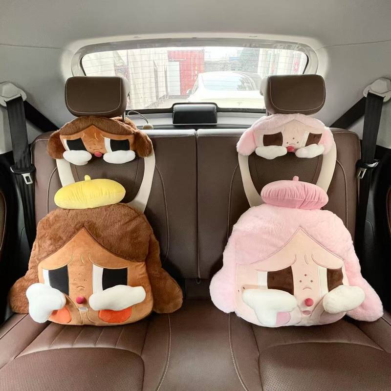 Good-looking Cute Cartoon Anime Crying Baby Car Plush Pillow Waist Rest Car Pillow Neck Pillow 6XnE