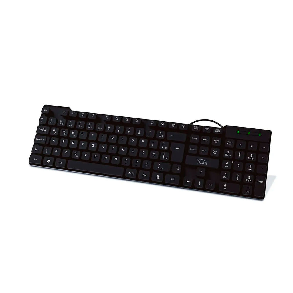 Teclado Slim com Fio USB TCN 950 ABNT2 em Oferta na Shopee