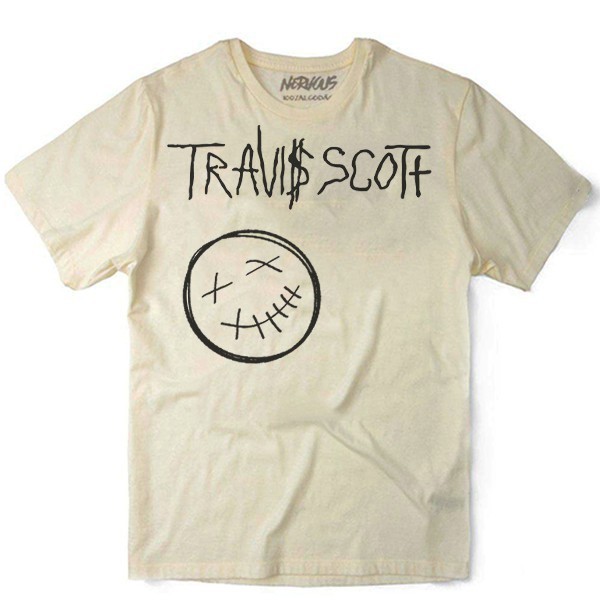 Camiseta Algodao Travis Scott Trap Hip Hop Swag Hype Trapper Musica Rap Promoção Envio Rápido
